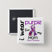 Lupus I ABNUTZUNG LILA FÜR MEINE MAMA 43 Button (Vorne & Hinten)