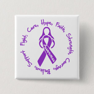 Lupus-Kampf-Heilungs-Hoffnungs-Logo Button