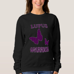 LUPUS KRIEGER Lila Schmetterlinge 1 Sweatshirt
