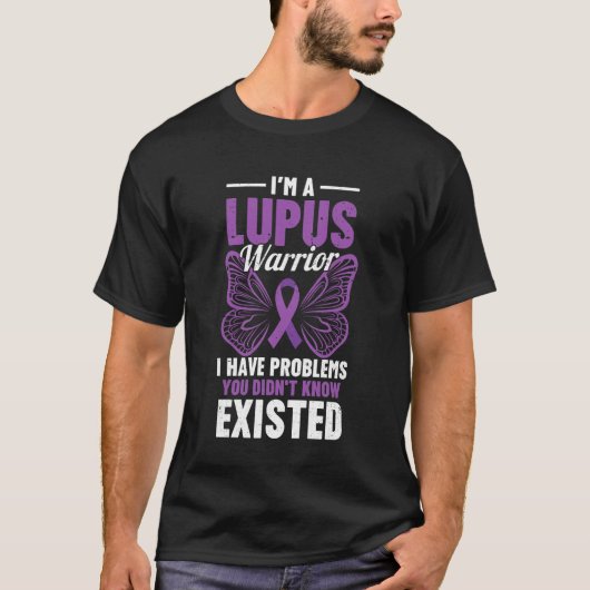 Lupus Krieger Lupus-Bewusstsein T-Shirt (Vorderseite)