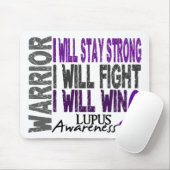 Lupus-Krieger Mousepad (Mit Mouse)