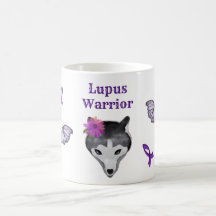 Lupus Krieger Wolf Purpurband Schmetterling