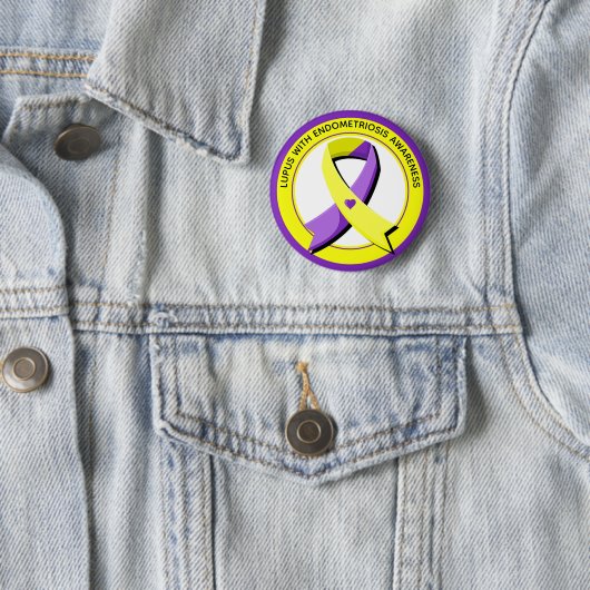 Lupus mit Endometriose Button (Beispiel)