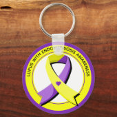 Lupus mit Endometriose Schlüsselanhänger (Vorderseite)