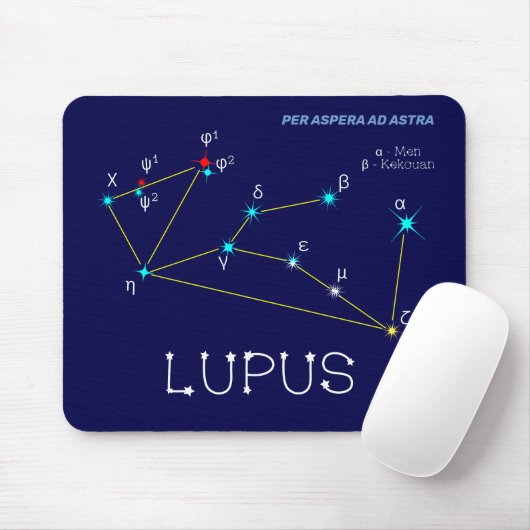 Lupus Mousepad (Mit Mouse)