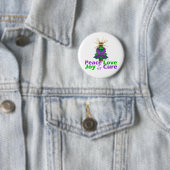 Lupus Peace Liebe Joy Cure Button (Beispiel)