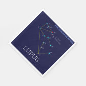 Lupus Serviette (Ecke)