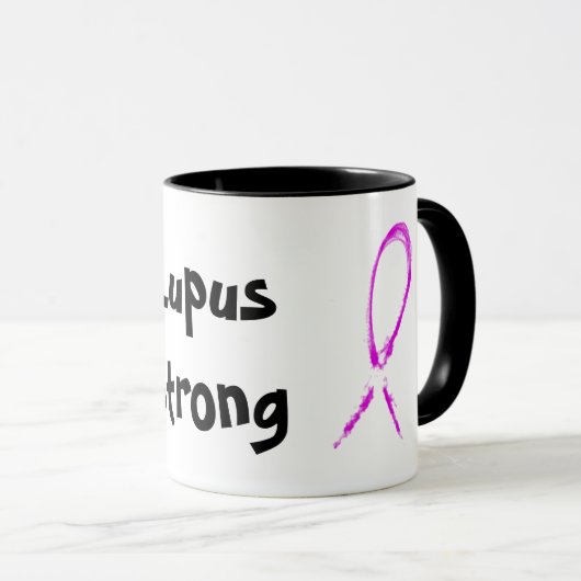 Lupus Stamm Tasse (VorderseiteRechts)