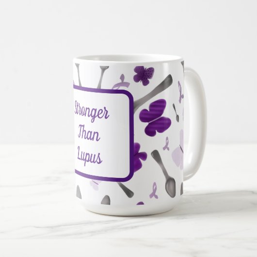 Lupus Symbole Kaffeetasse (VorderseiteRechts)
