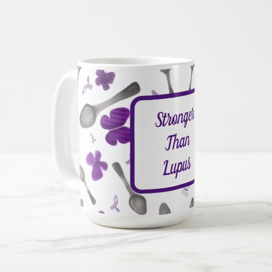 Lupus Symbole Kaffeetasse (Vorderseite Links)