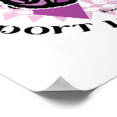 Lupus Tribal Butterfly Poster (Ecke)