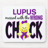 Lupus verwirrt mit dem falschen Küken Mousepad (Vorne)