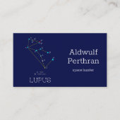 Lupus Visitenkarte (Vorderseite)