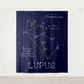 Lupus Wandteppich (Vorderseite)