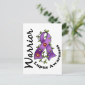Lupus Warrior 15 Postkarte (Stehend Vorderseite)