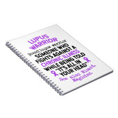 Lupus Warrior Definition Notizblock (Rechte Seite)