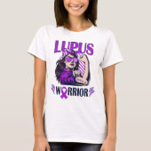 Lupus Warrior Glaube und Kampf T-Shirt (Vorderseite)