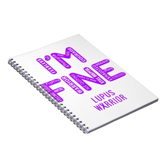 Lupus Warrior - ICH BIN FINE Notizblock (Rechte Seite)