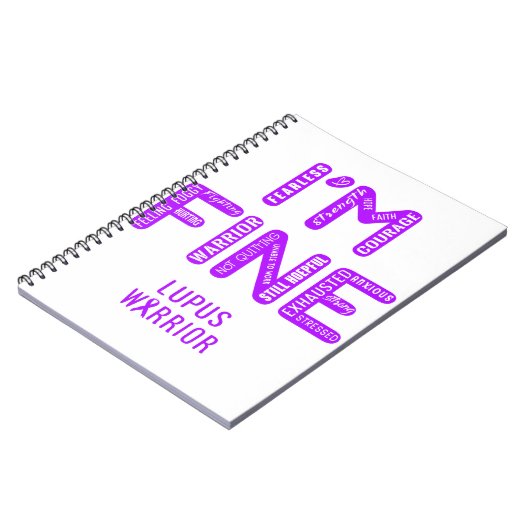 Lupus Warrior - ICH BIN FINE Notizblock (Linke Seite)