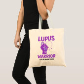 LUPUS WARRIOR Lila Aufklärungsmonat Tragetasche (Vorderseite (Produkt))
