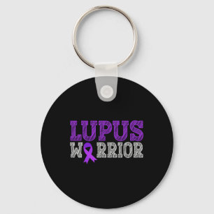 Lupus Warrior Lila Ribbon Lupus Sensibilisierungsm Schlüsselanhänger
