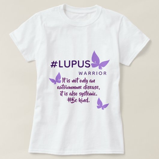 Lupus Warrior - Sei freundlich - T - Shirt (Design vorne)
