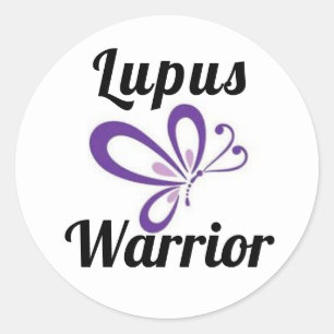 Lupus Warrior Sticker