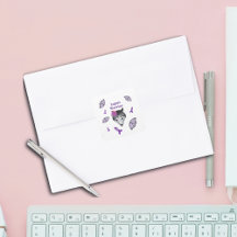 Lupus Warrior Wolf Lila Ribbon Butterfly