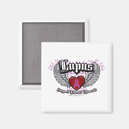 Lupus Wings Magnet (Vorderseite/Rückseite)