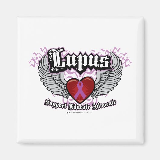 Lupus Wings Magnet (Vorne)