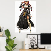 Lupusregina Beta Overlord AnimeManga Poster (Heimbüro)