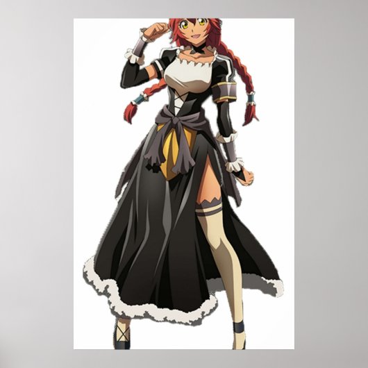 Lupusregina Beta Overlord AnimeManga Poster (Vorne)