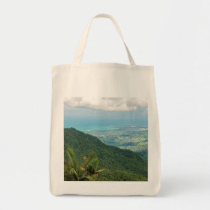 Luquiller Berge mit Blick auf die Küste Puerto Ric Tragetasche