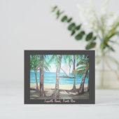 Luquillo Beach, Postkarte (Stehend Vorderseite)