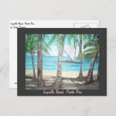 Luquillo Beach, Postkarte (Vorne/Hinten)