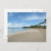 Luquillo Beach, PR Postkarte (Vorne/Hinten)
