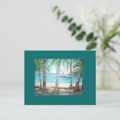 Luquillo Beach, Puerto Rico Postkarte (Stehend Vorderseite)