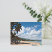 Luquillo Beach Puerto Rico Postkarte (Stehend Vorderseite)