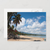 Luquillo Beach Puerto Rico Postkarte (Vorne/Hinten)