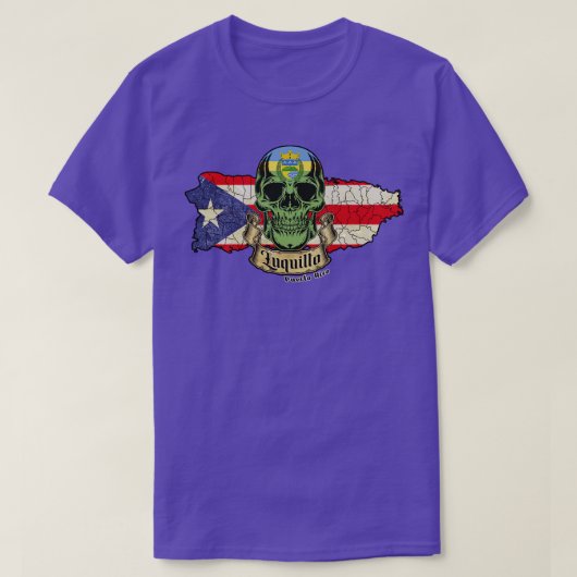 Luquillo Isla de Puerto Rico T-Shirt (Design vorne)