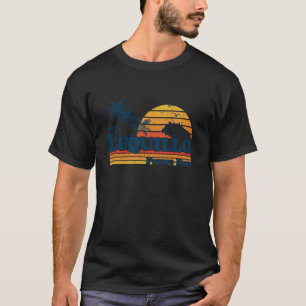 Luquillo Puerto Rico Boricua Sonnenuntergang Vinta T-Shirt