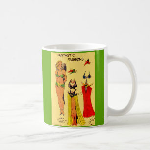Lura Favorit der Vultan Papier-Puppe Flash Gordon Kaffeetasse