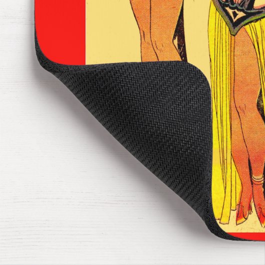 Lura Favorit der Vultan Papier-Puppe Flash Gordon Mousepad (Ecke)