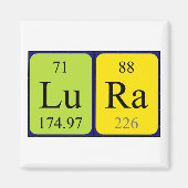 Lura-Periodenmagnet Magnet (Vorne)