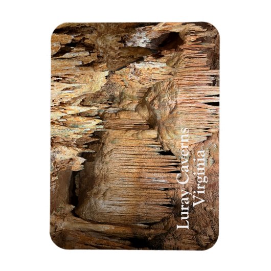 Luray Caverns in Virginia Magnet (Vertikal)