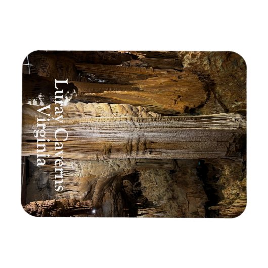 Luray Caverns in Virginia Magnet (Horizontal)