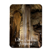 Luray Caverns in Virginia Magnet (Vertikal)