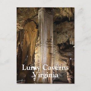Luray Caverns in Virginia Postkarte