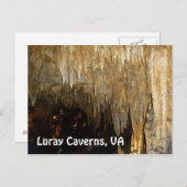 Luray Caverns, VA Postkarte (Vorne/Hinten)