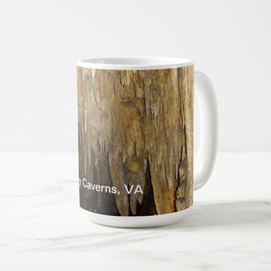 Luray Caverns, VA-Tasse Kaffeetasse (VorderseiteRechts)